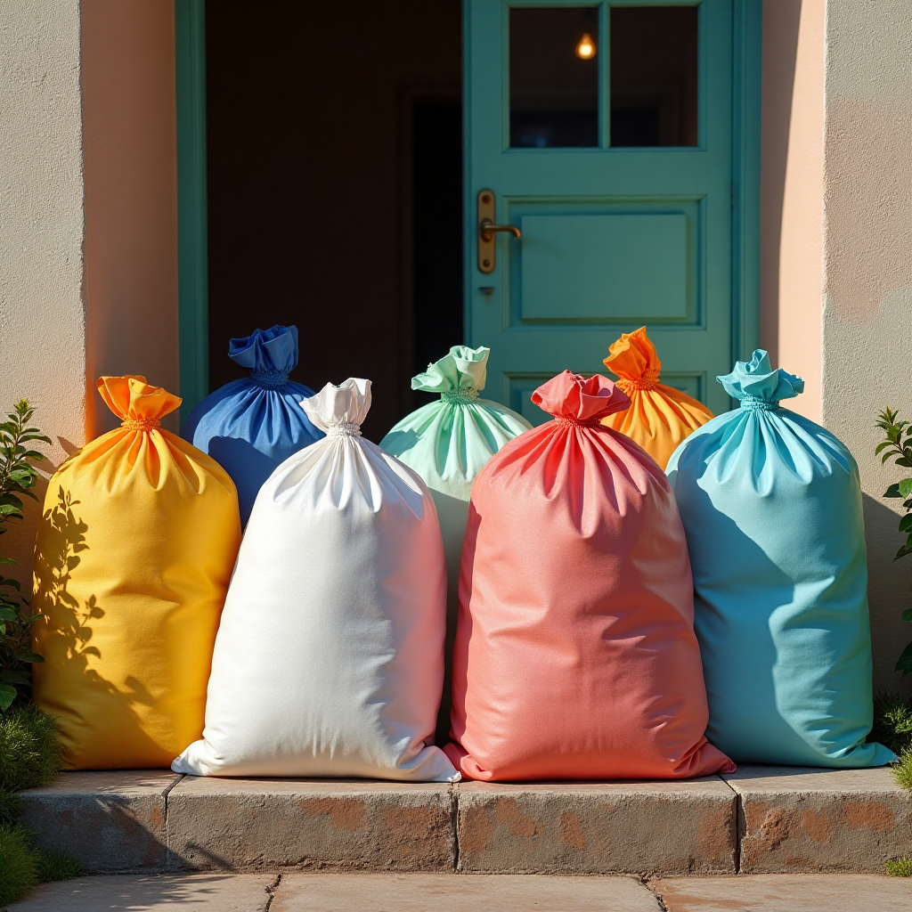 Colorful Laundry Bags